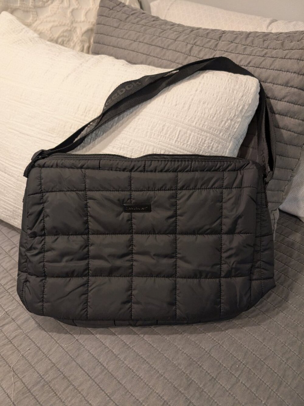 Reebok black massenger bag